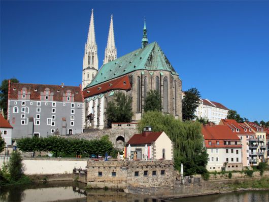 Stadt Görlitz im Neißeland / Sachsen