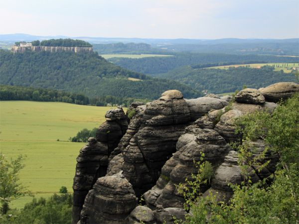 Sächsische Schweiz - linke Elbseite