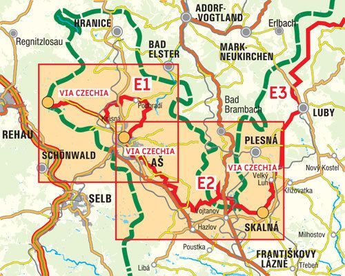 Blatt für S1 bis Skalná - Lomnička (Luby)