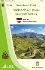 Wanderkarte Breisach am Rhein