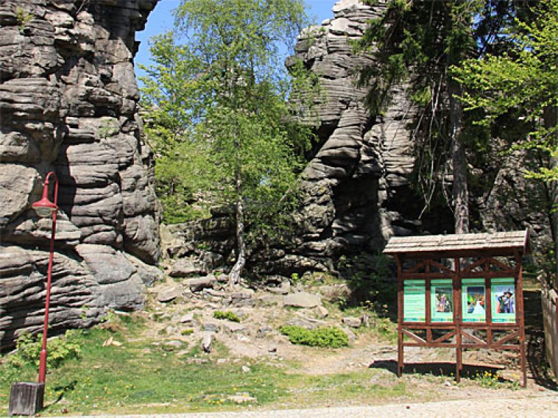 Greifensteingebiet im Erzgebirge