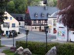 Zentrum vom Kurort Seiffen im Erzgebirge