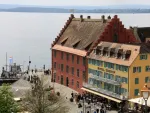 Stadt und Burg Meersburg im Bodensee