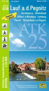 Wanderkarte Lauf an der Pegnitz