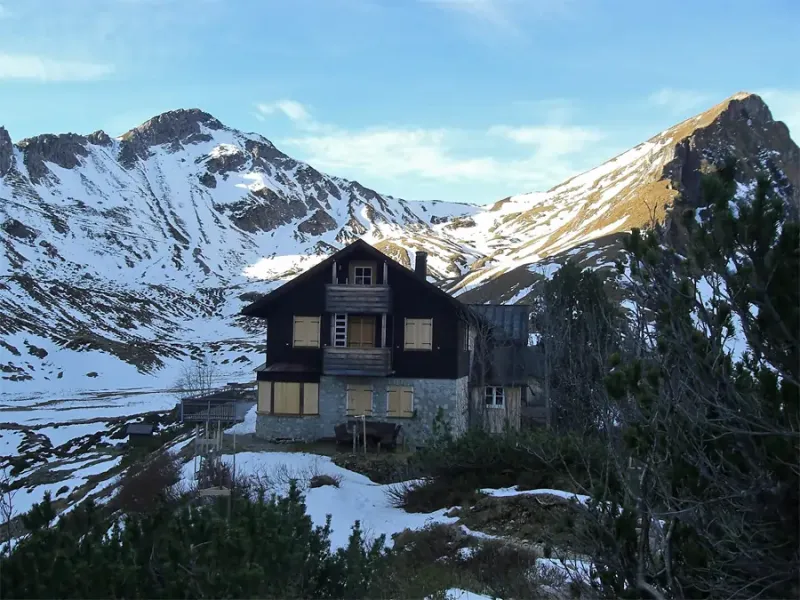 Landsberger Hütte in der Region Tirol