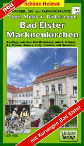 Wanderkarte Bad Elster, Markneukirchen im Vogtland 