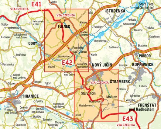 für S25 bis Morav. Beskydy