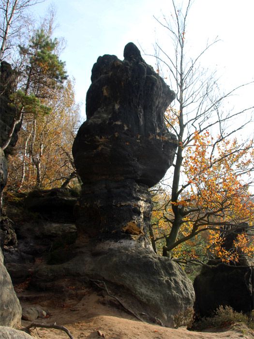 Bizarrer Sandsteinfelsen