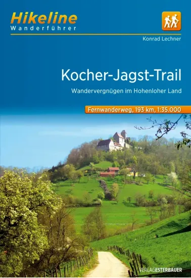 Wanderführer Kocher-Jagst-Trail vom Verlag Esterbauer