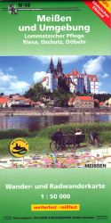 Wanderkarte Meißen und Umgebung