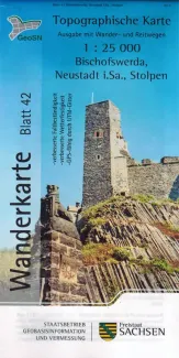 Wanderkarte von Bischofswerda