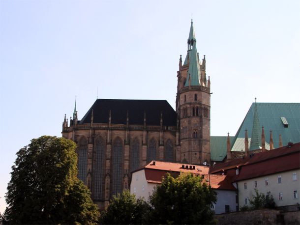Erfurter Domberg in Zentralthüringen