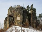 Felsenburg Sloup (Bürgstein) im Lausitzer Gebirge