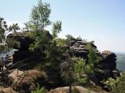 Tafelberg Lilienstein in der Sächsischen Schweiz