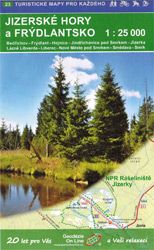 Wanderkarte Isergebirge / Jizerské hory