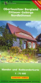 nderkarte Oberlausitzer Bergland, Zittauer Gebirge, Nordböhmen 