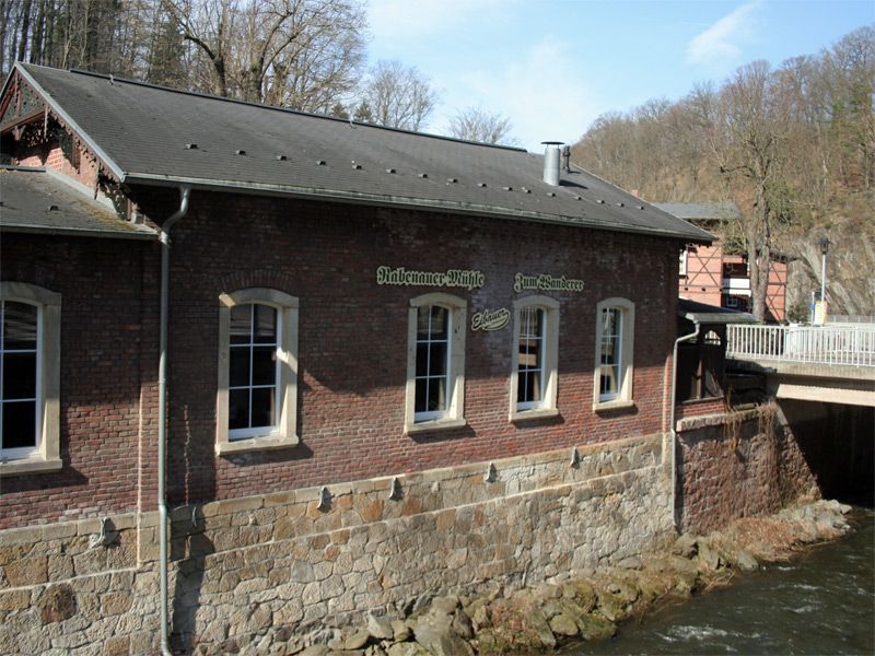 Rabenauer Mühle Bahnhof im Sächsischem Elbland