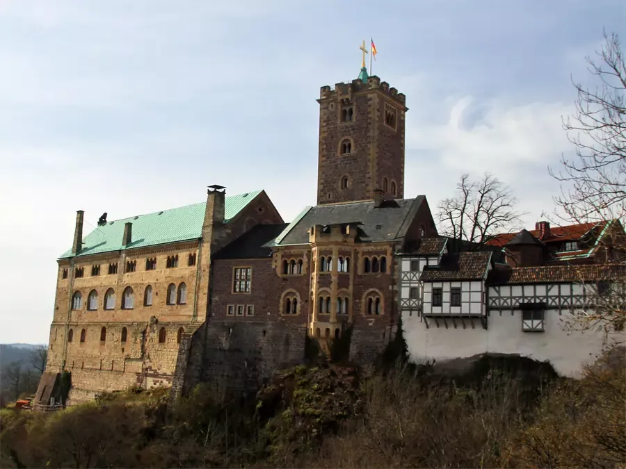 Wartburg bei Eisenach in Thüringen