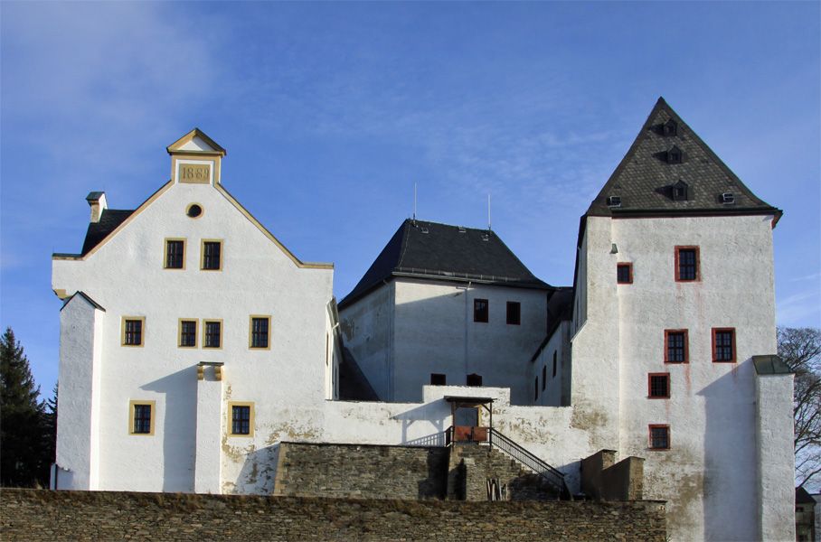 Schloss Wolkenstein im Erzgebirge