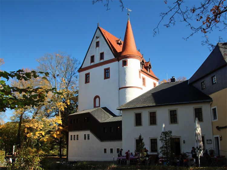 Schloss Schlettau bei Annaberg-Buchholz / Sachsen