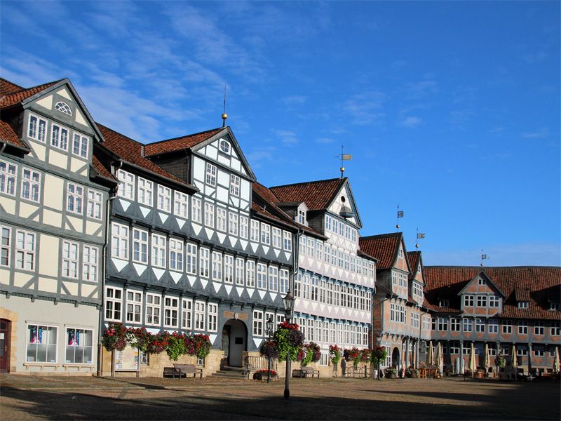 Marktplatz von Wolfenbüttel / Niedersachsen