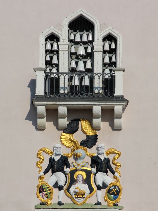 Rathaus Glockenspiel mit Porzellanglocken