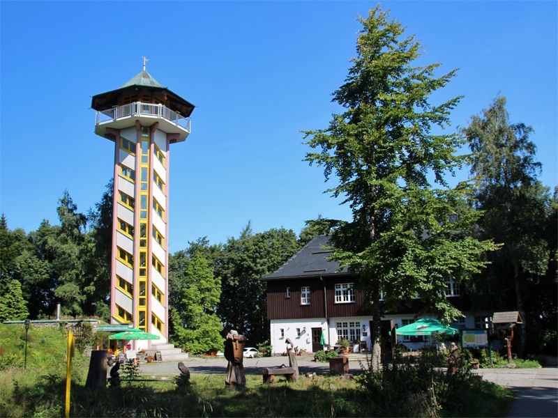 Scheibenberg bei Annaberg-Buchholz / Erzgebirge