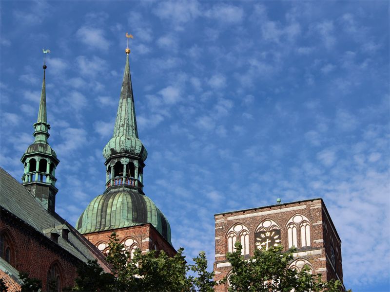 Kirchtürme in der Hansestadt Stralsund