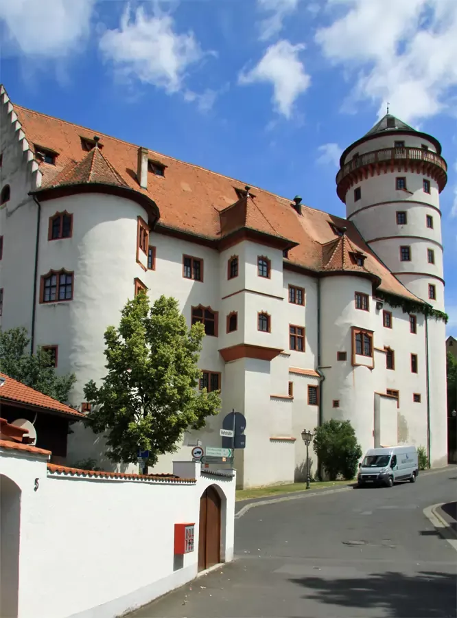 Schloss Grumbach nahe Würzburg im Fränkischen Weinland