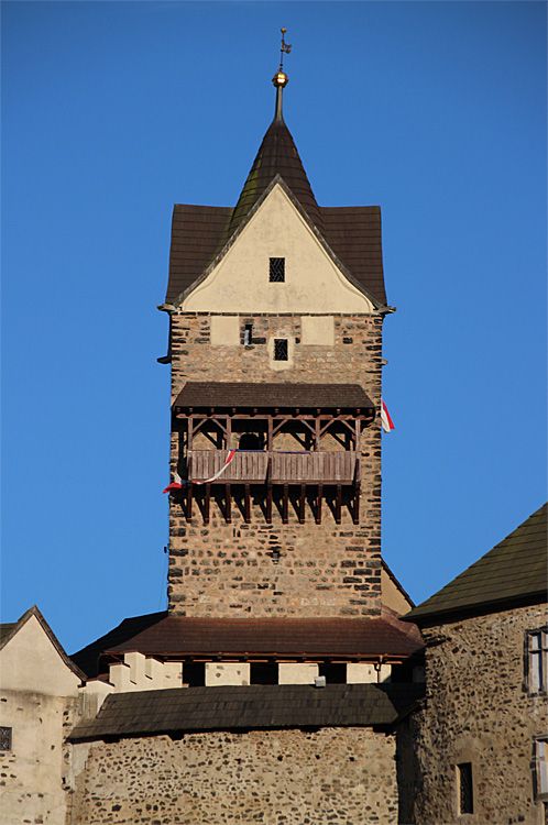 Hrad Loket (Burg Elbogen) in Westböhmen