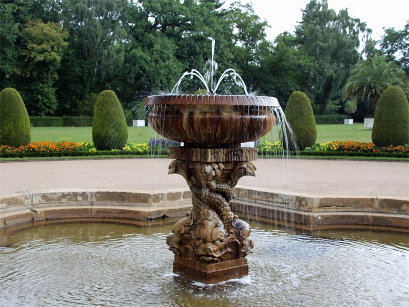 Brunnen im Schlosspark Oranienbaum