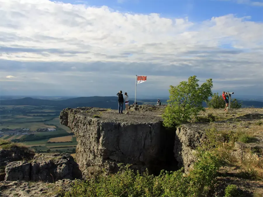 Auf dem Staffelberg bei Bamberg