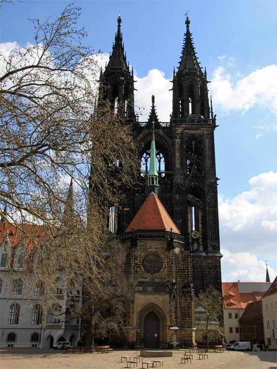 Meißner Dom in Sachsen