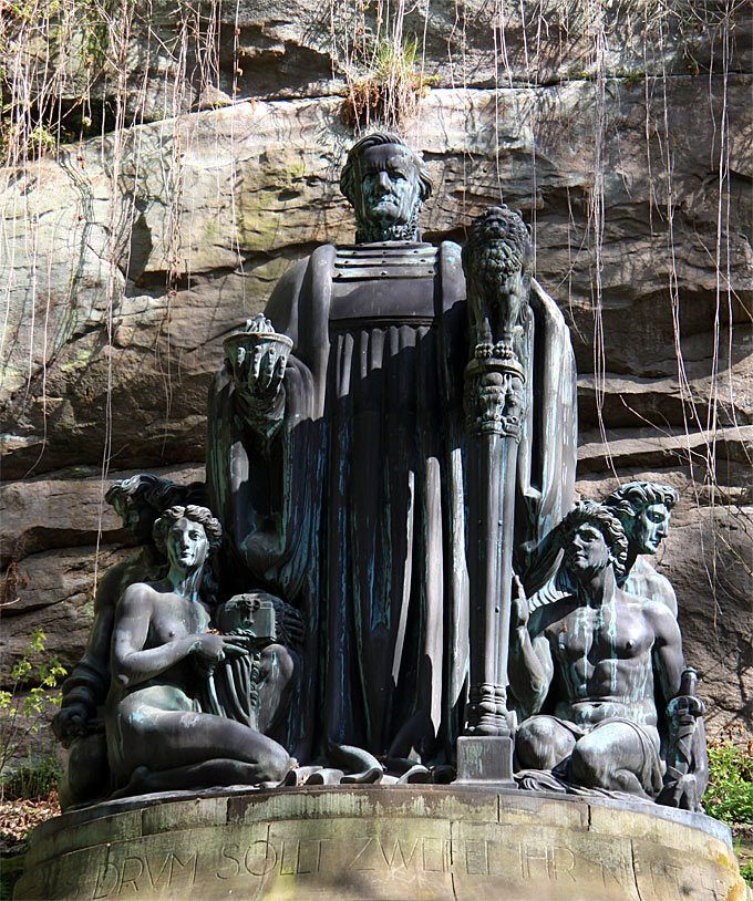 Richard Wagner Denkmal im Liebethaler Grund