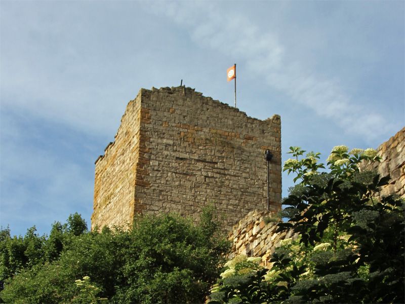 Burg Gleichen bei Wandersleben in Thüringen