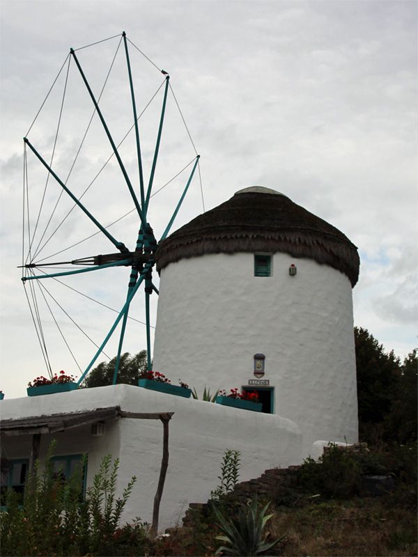 Windmühle auf der Insel Mykonos