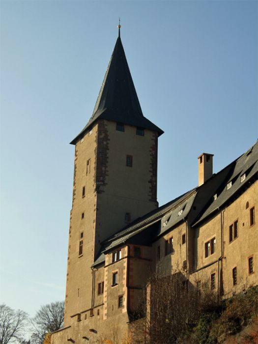 Schlossturm Rochlitz im Muldental