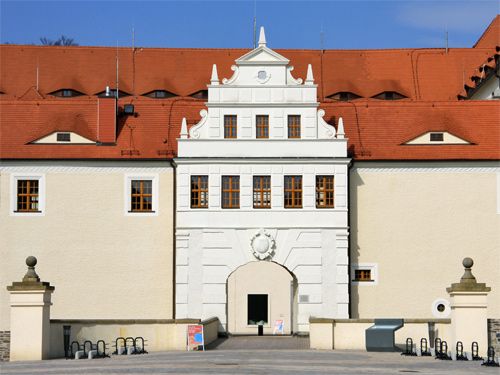Freiberger Schloss Freudenstein / Sachsen