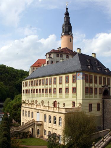 Schlossgang Weesenstein im Müglitztal / Osterzgebirge