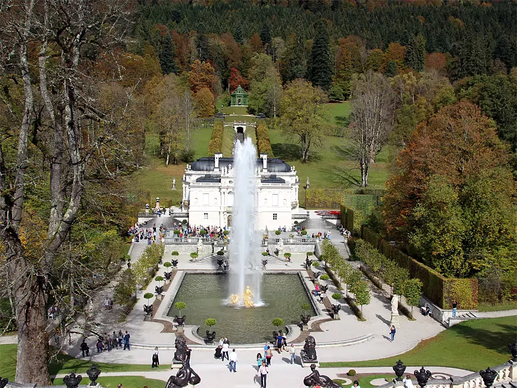 Schloss Linderhof in Oberbayern