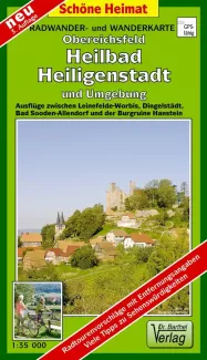 Wanderkarte Heilbad Heiligenstadt im Obereichsfeld vom Verlag Barthel