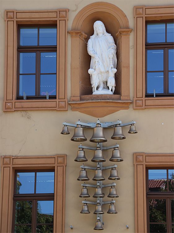 Glockenspiel am Gothaer Rathaus 