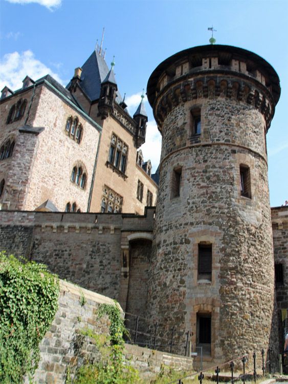 Schlossturm vom Schloss Wernigerode