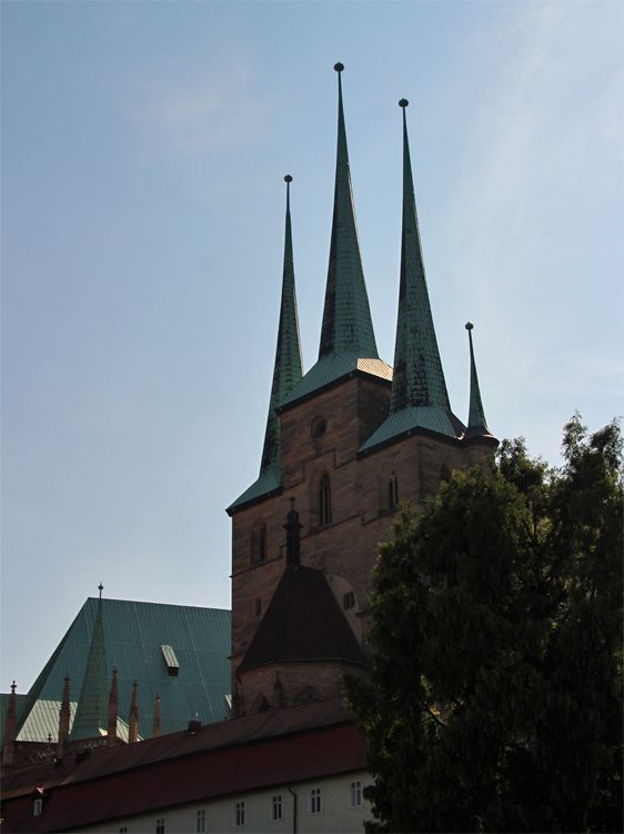 Severikirche mit Erfurter Dom