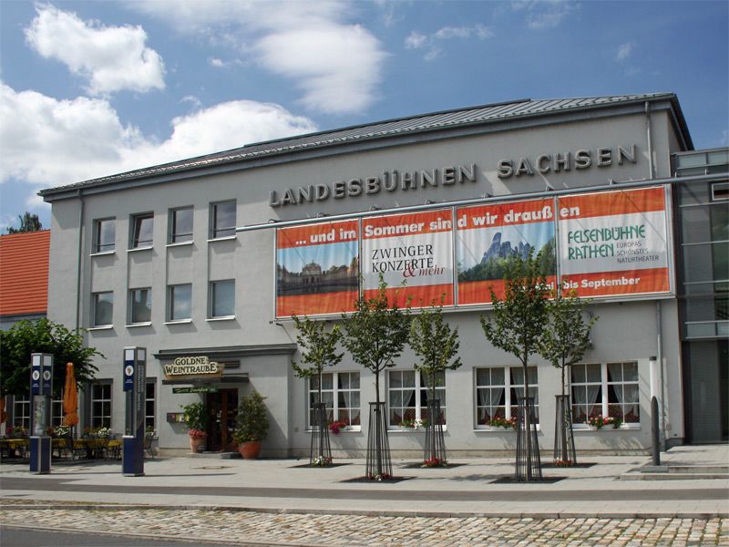 Weinstadt Radebeul im Sächsischen Elbland