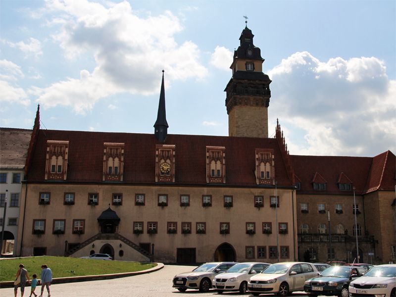 Rathaus von Zeitz / Sachsen-Anhalt