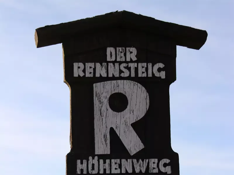 Fernwanderweg Rennsteig in Thüringen