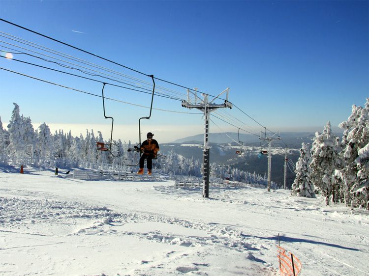 Wintersport am Keilberg