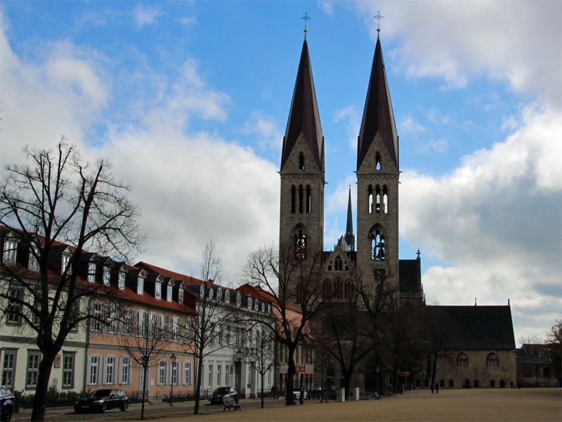 Domansicht St. Stephanus in Halberstadt
