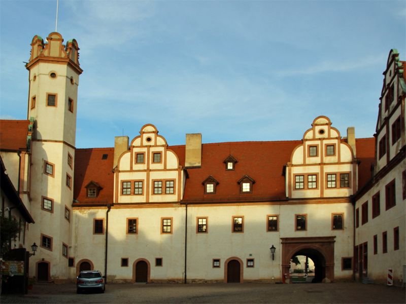 Zwickauer Schloss Glauchau / Sachsen